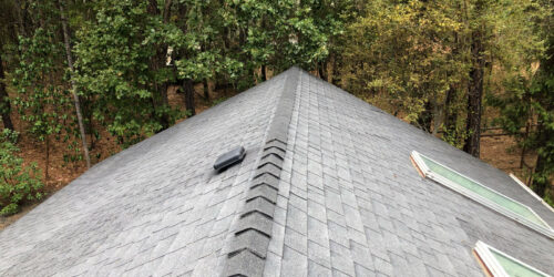 A roof BUX removed moss from in southern Oregon