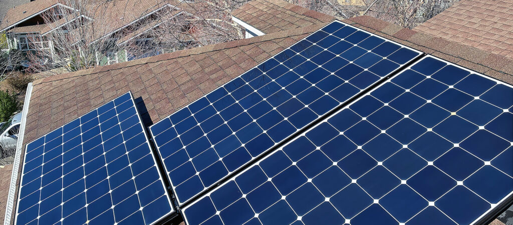 Clean solar panels during spring