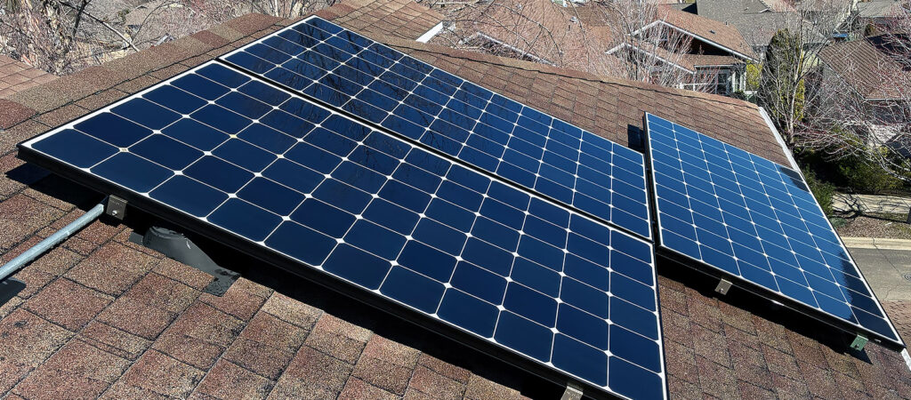 Professionally cleaned solar panels in Southern Oregon