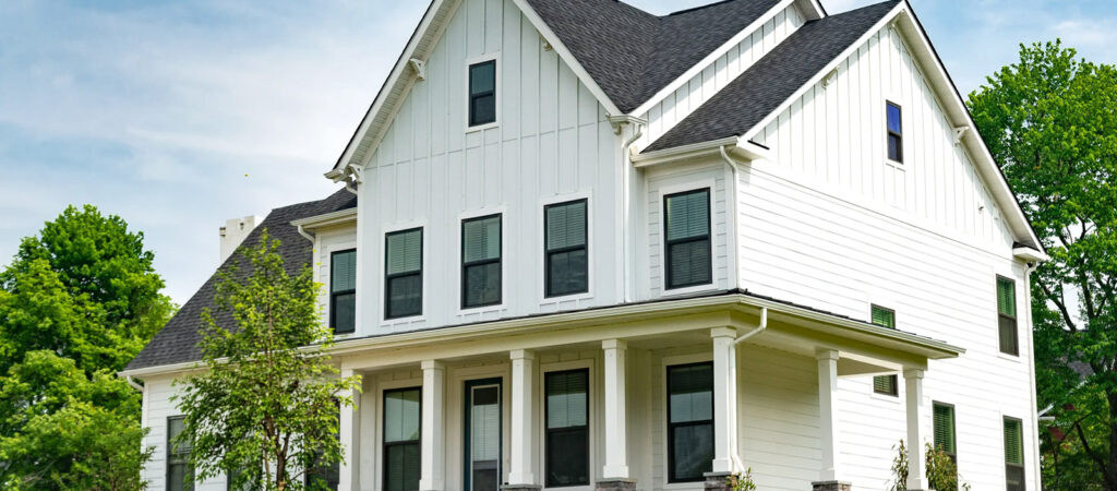 A house in Southern Oregon with clean windows