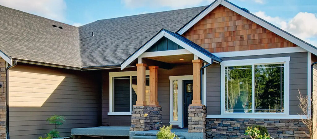 A Southern Oregon home with no smoke film on the windows