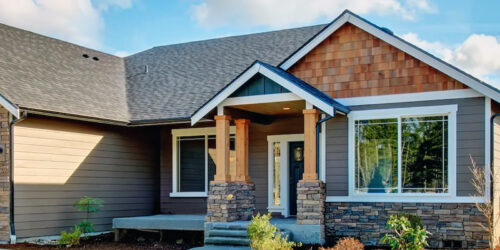 A Southern Oregon home with no smoke film on the windows